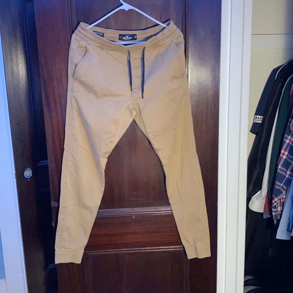 Hollister Khaki Joggers